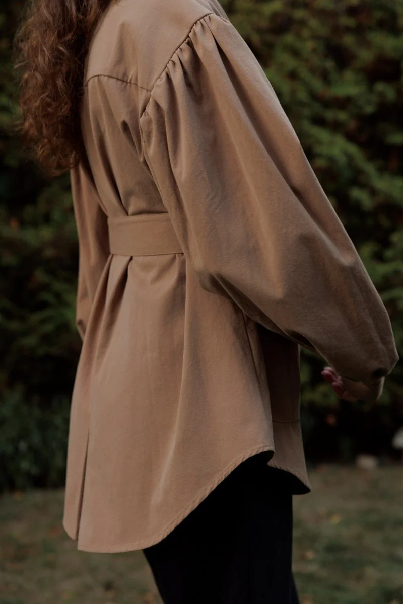 Eliza Faulkner Laurence Jacket - Fawn (In-Store) - Image 7