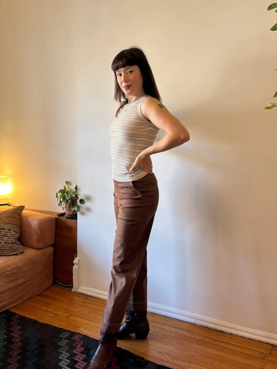 Eliza Faulkner Linnea Tank - White Stripe (In-Store) - Image 6
