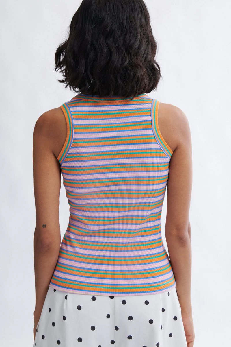 Eliza Faulkner Linnea Tank - Pink Stripe (In-Store) - Image 10