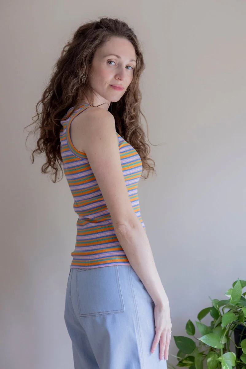 Eliza Faulkner Linnea Tank - Pink Stripe (In-Store) - Image 2