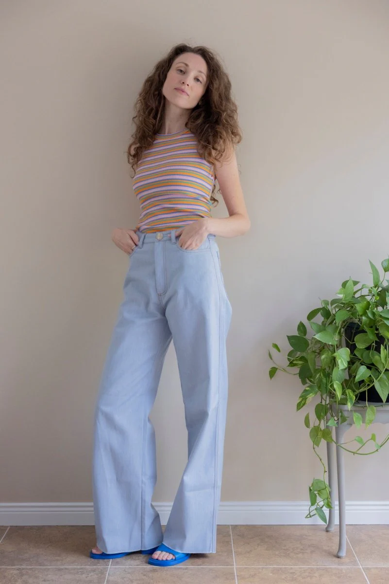 Eliza Faulkner Linnea Tank - Pink Stripe (In-Store) - Image 4