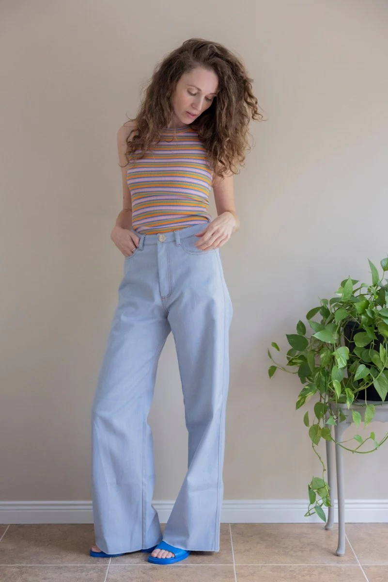 Eliza Faulkner Linnea Tank - Pink Stripe (In-Store) - Image 5