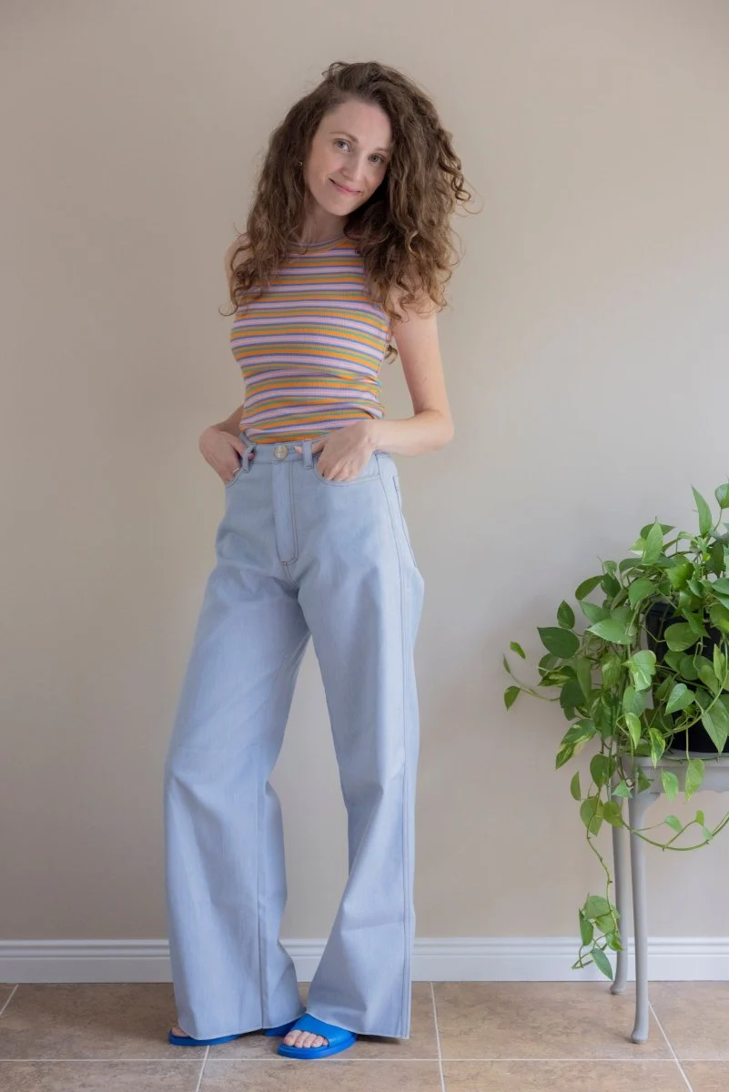 Eliza Faulkner Linnea Tank - Pink Stripe (In-Store) - Image 6