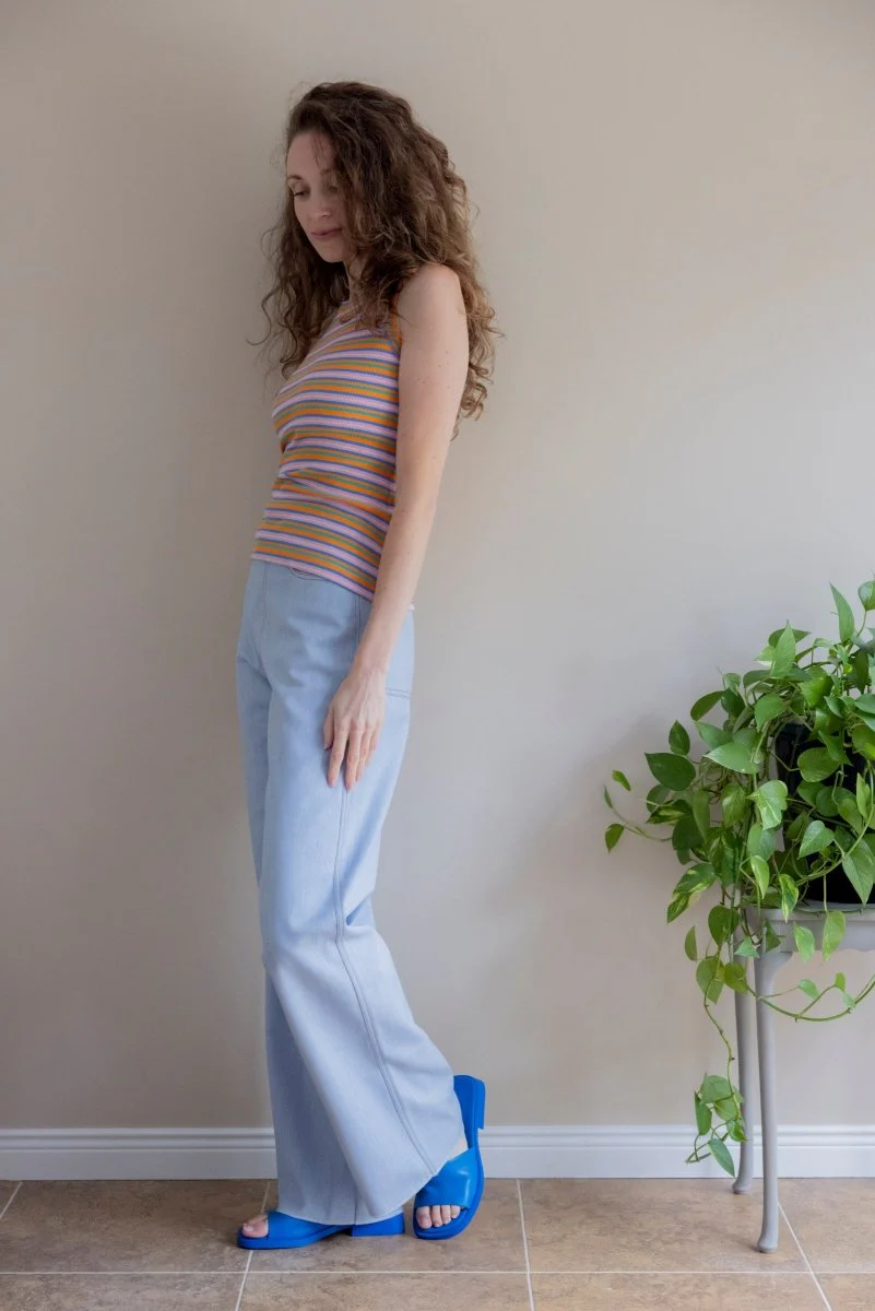 Eliza Faulkner Linnea Tank - Pink Stripe (In-Store) - Image 7