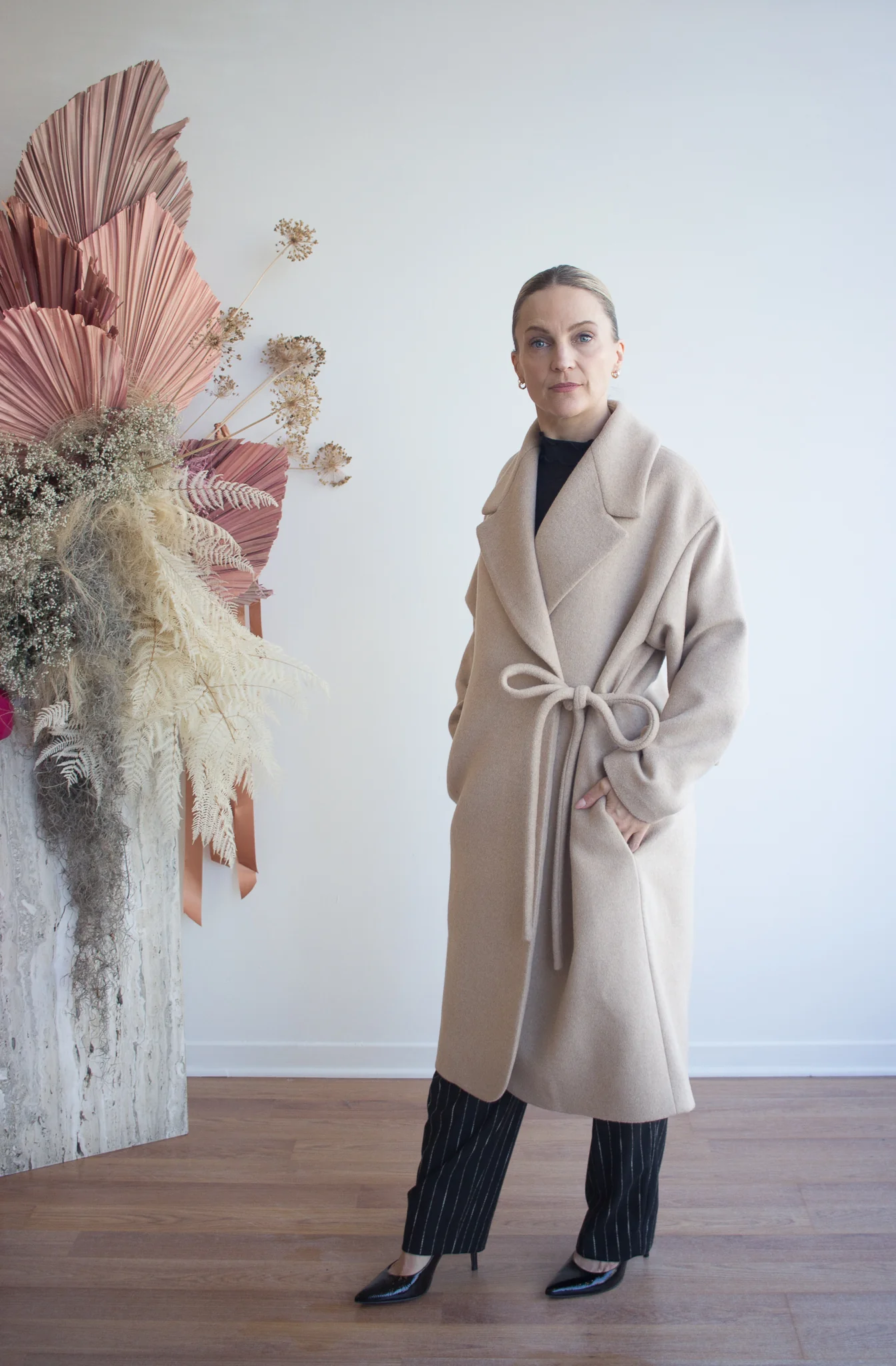 Eliza Faulkner Morgan Coat - Camel (In-Store)