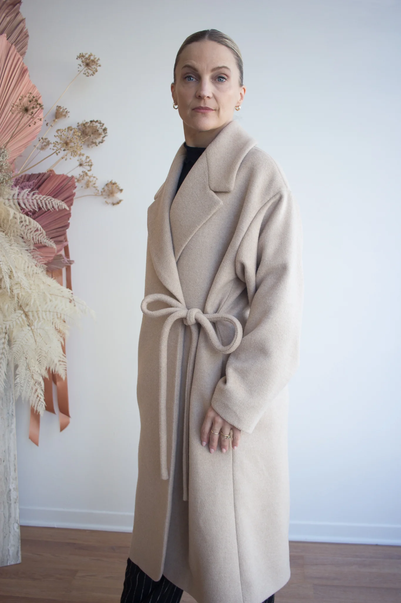 Eliza Faulkner Morgan Coat - Camel (In-Store) - Image 2