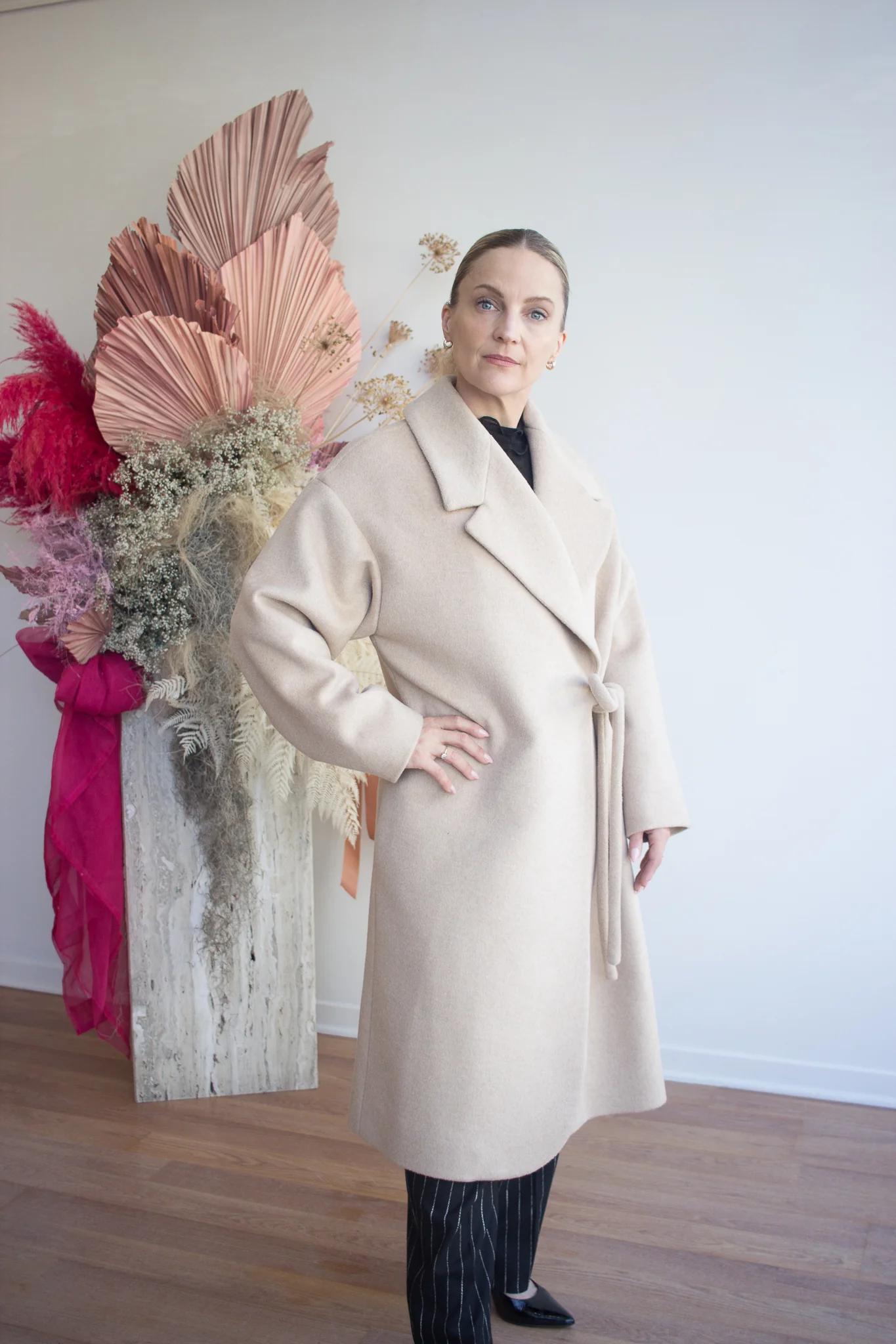 Eliza Faulkner Morgan Coat - Camel (In-Store) - Image 3