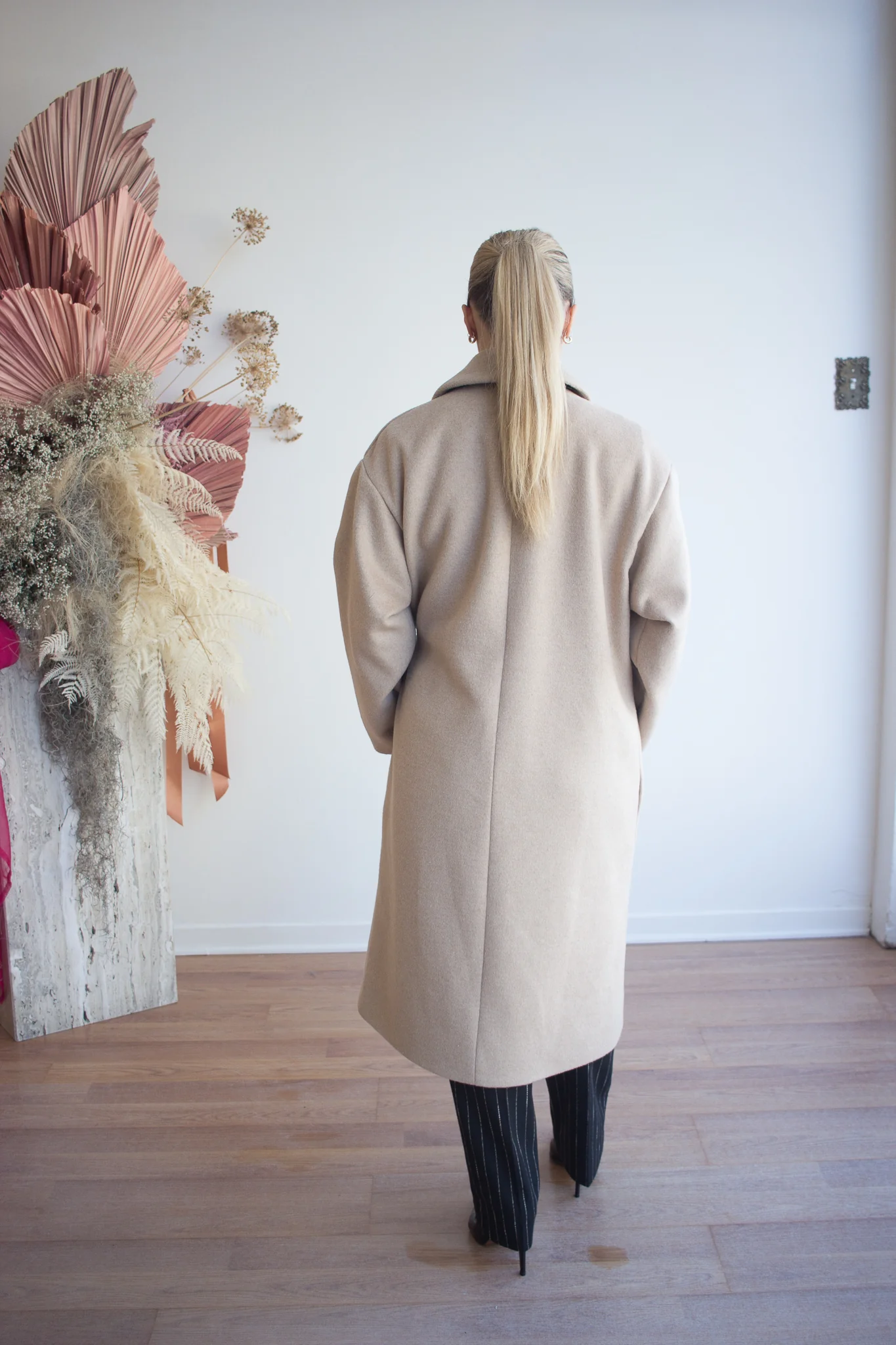 Eliza Faulkner Morgan Coat - Camel (In-Store) - Image 4