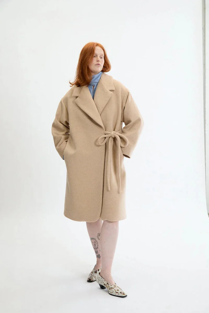 Eliza Faulkner Morgan Coat - Camel (In-Store) - Image 5