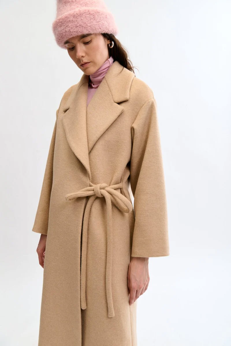 Eliza Faulkner Morgan Coat - Camel (In-Store) - Image 8
