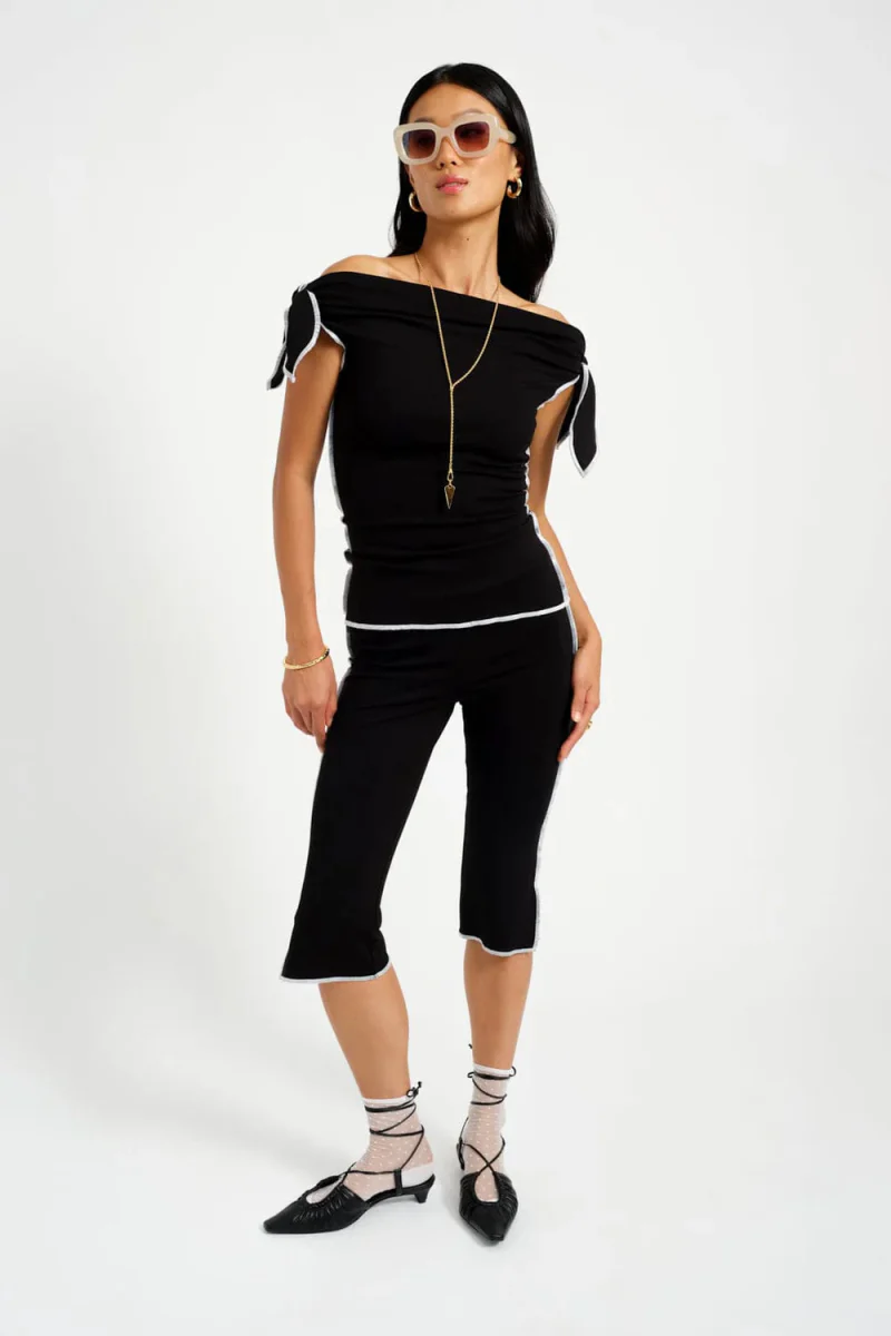 Eliza Faulkner Pepper Top - Black (In Store) - Image 10