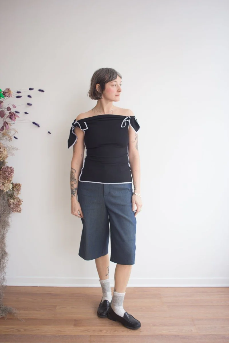 Eliza Faulkner Pepper Top - Black (In Store) - Image 4