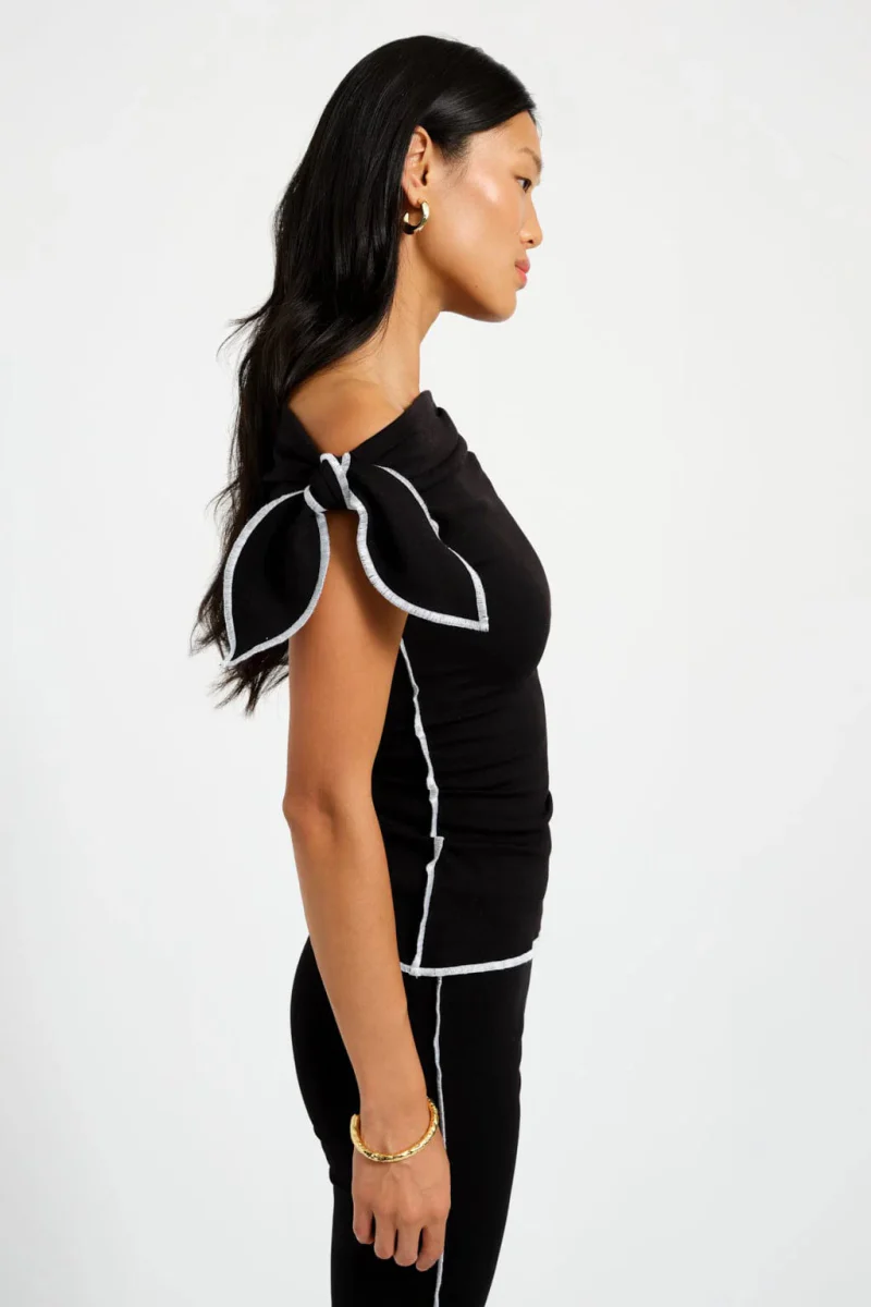Eliza Faulkner Pepper Top - Black (In Store) - Image 8