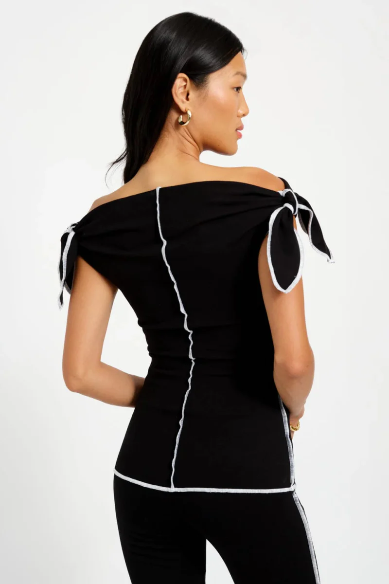 Eliza Faulkner Pepper Top - Black (In Store) - Image 9