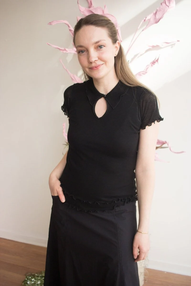 Eliza Faulkner Percy Top - Black (In Store)