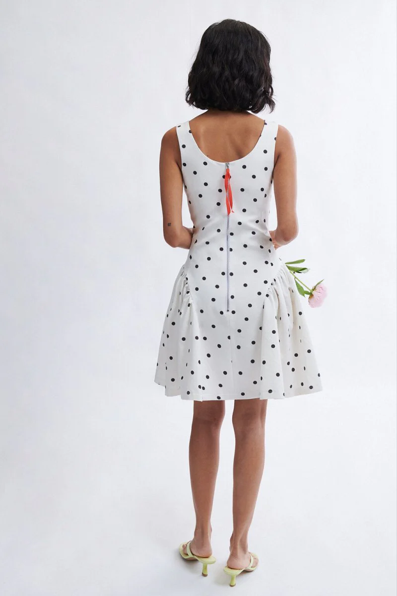 Eliza Faulkner Poppy Dress - Cookies & Cream (Online Exclusive) - Image 8