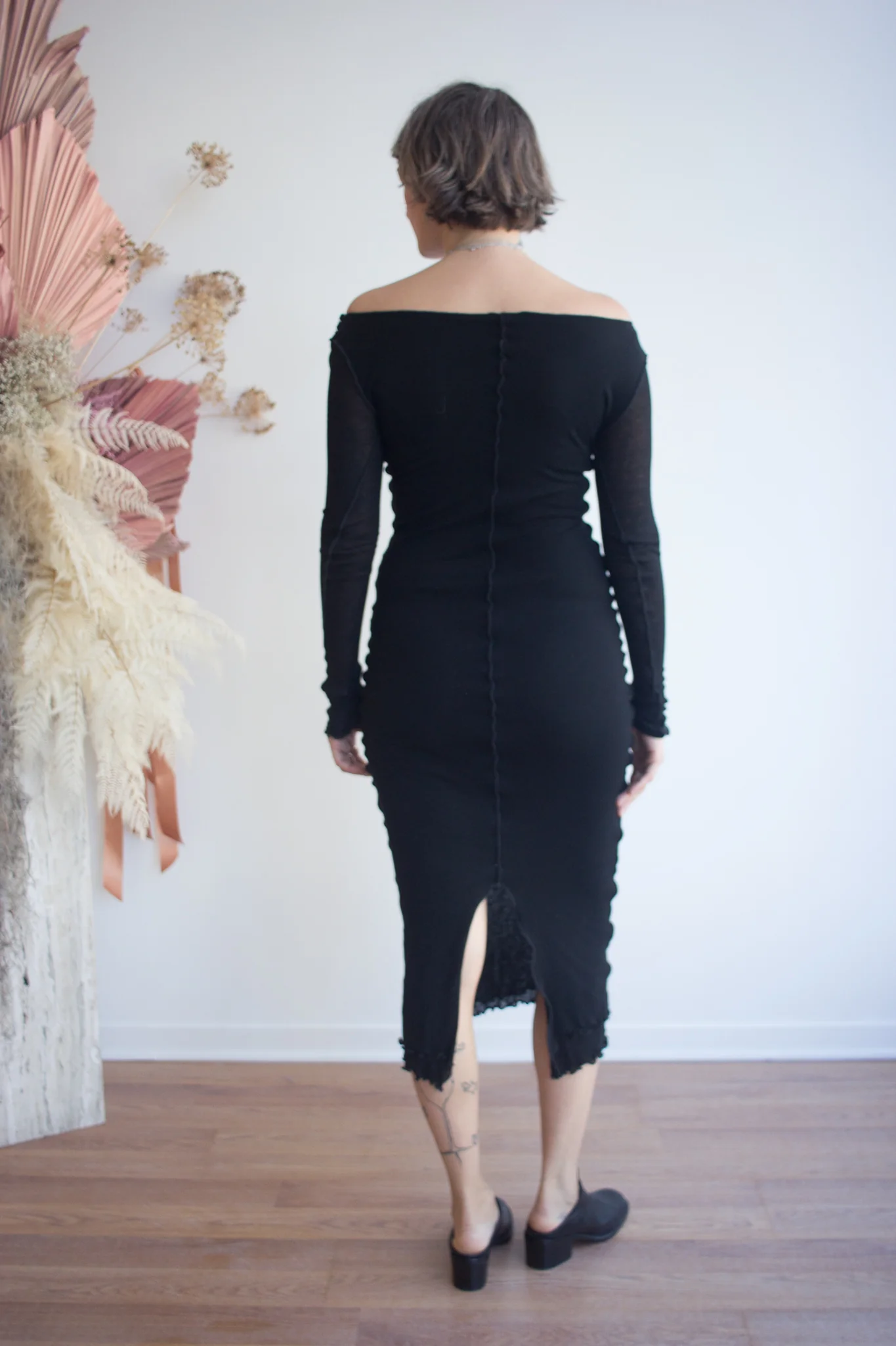 Eliza Faulkner Riley Dress - Black (In-Store) - Image 3