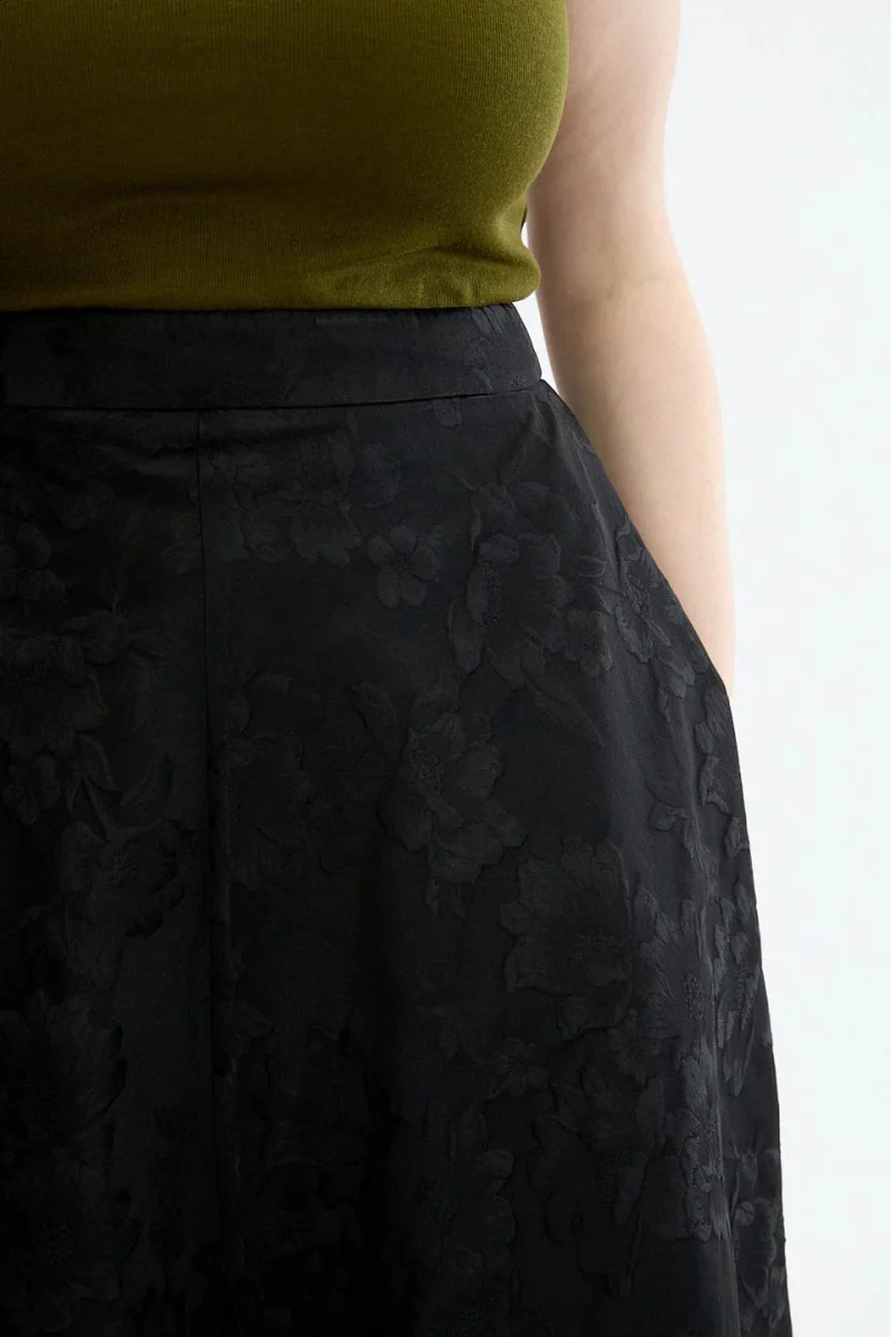 Eliza Faulkner Winnie Skirt - Black (Online Exclusive) - Image 3
