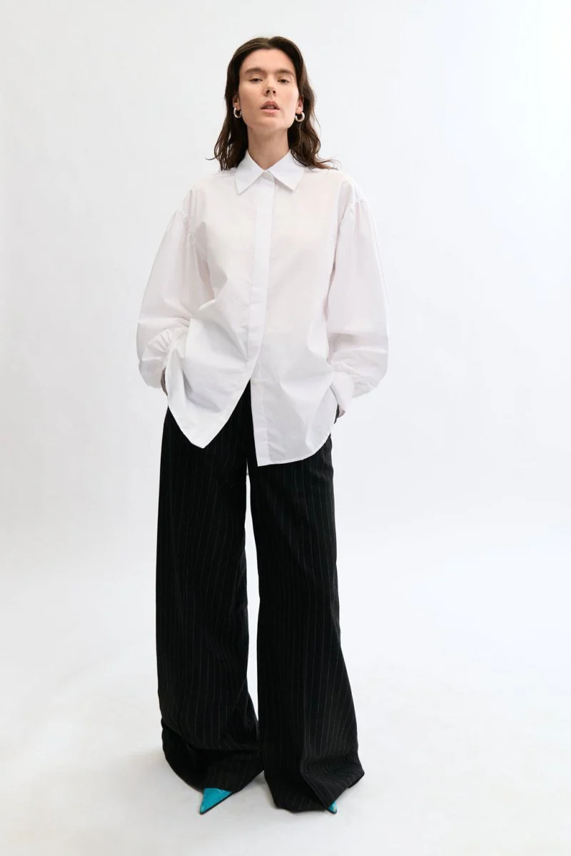 Eliza Faulkner Wren Shirt - White (In-Store) - Image 5