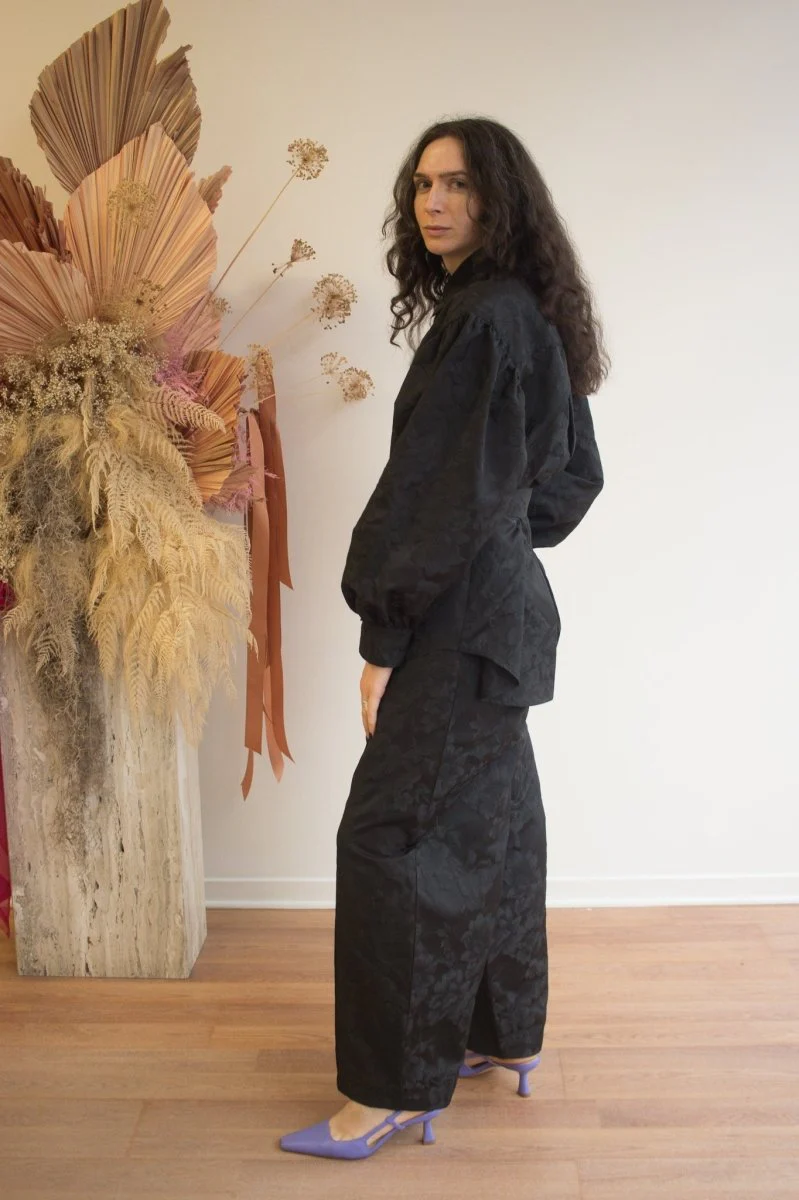 Eliza Faulkner Yves Pant - Black (In-Store) - Image 4