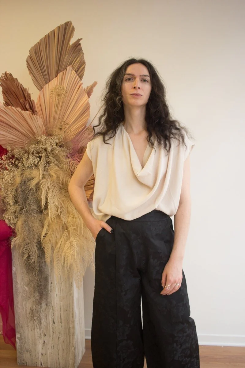 Eliza Faulkner Yves Pant - Black (In-Store) - Image 7
