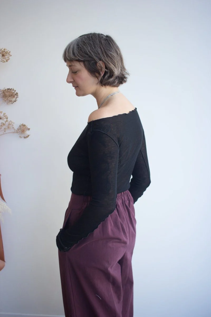 Eliza Faulkner Yves Pant - Shiraz (In-Store) - Image 4