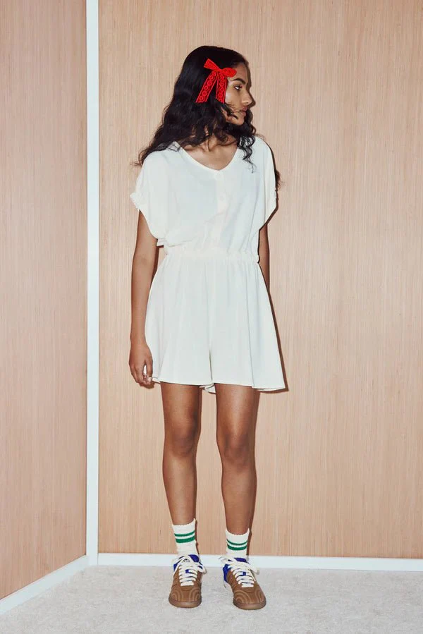 Eve Gravel Aster Romper - Various Colours (Online Exclusive) - Image 10