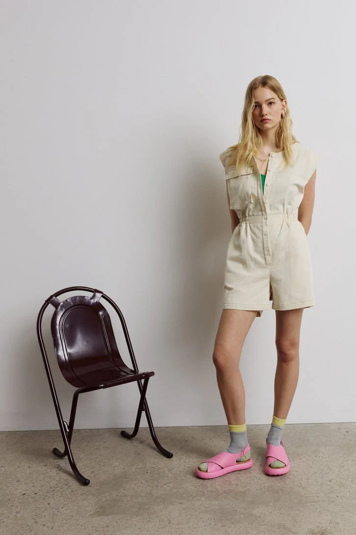 Eve Gravel Atwood Romper - Many Colours (Online Exclusive) - Image 5