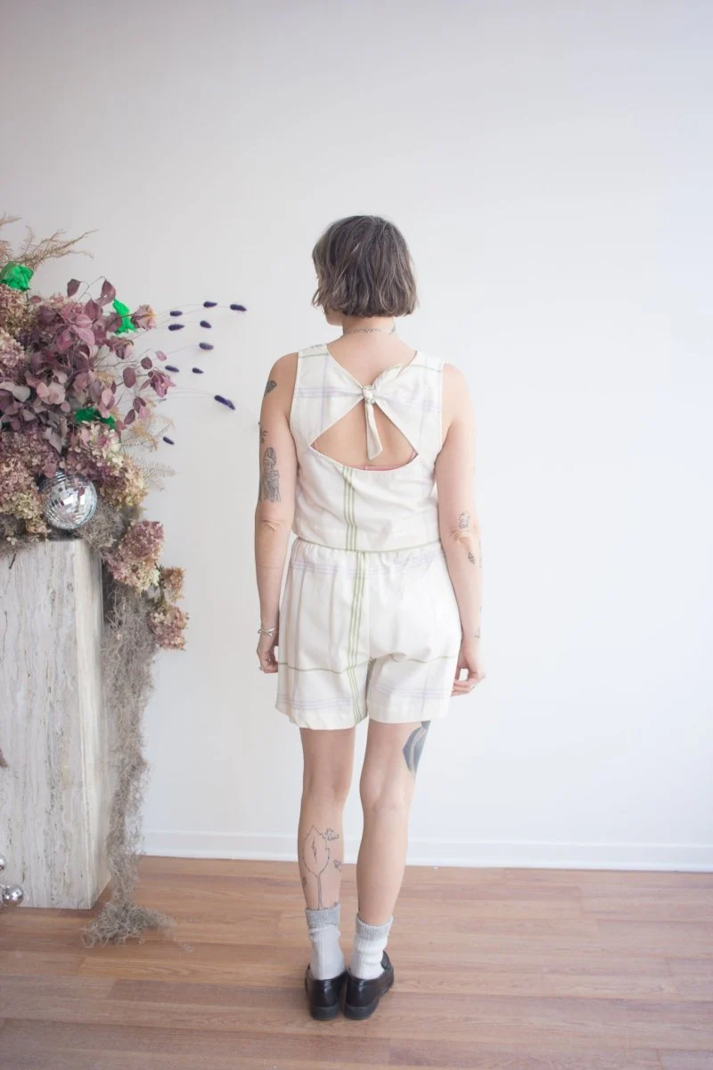 Eve Gravel Henderson Top - Summer Tartan (Online Exclusive) - Image 4