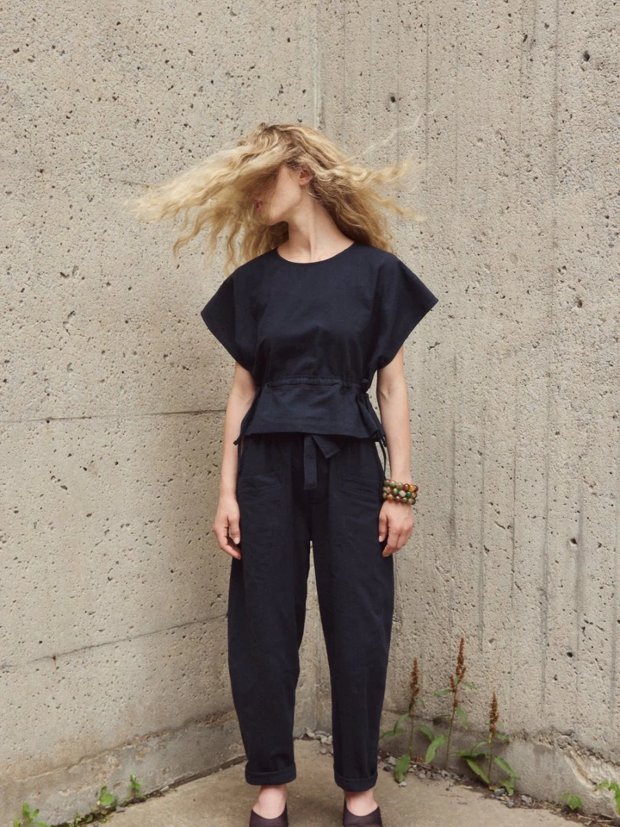 Eve Gravel Barney Pants - Black or Emerald (Online Exclusive) - Image 7
