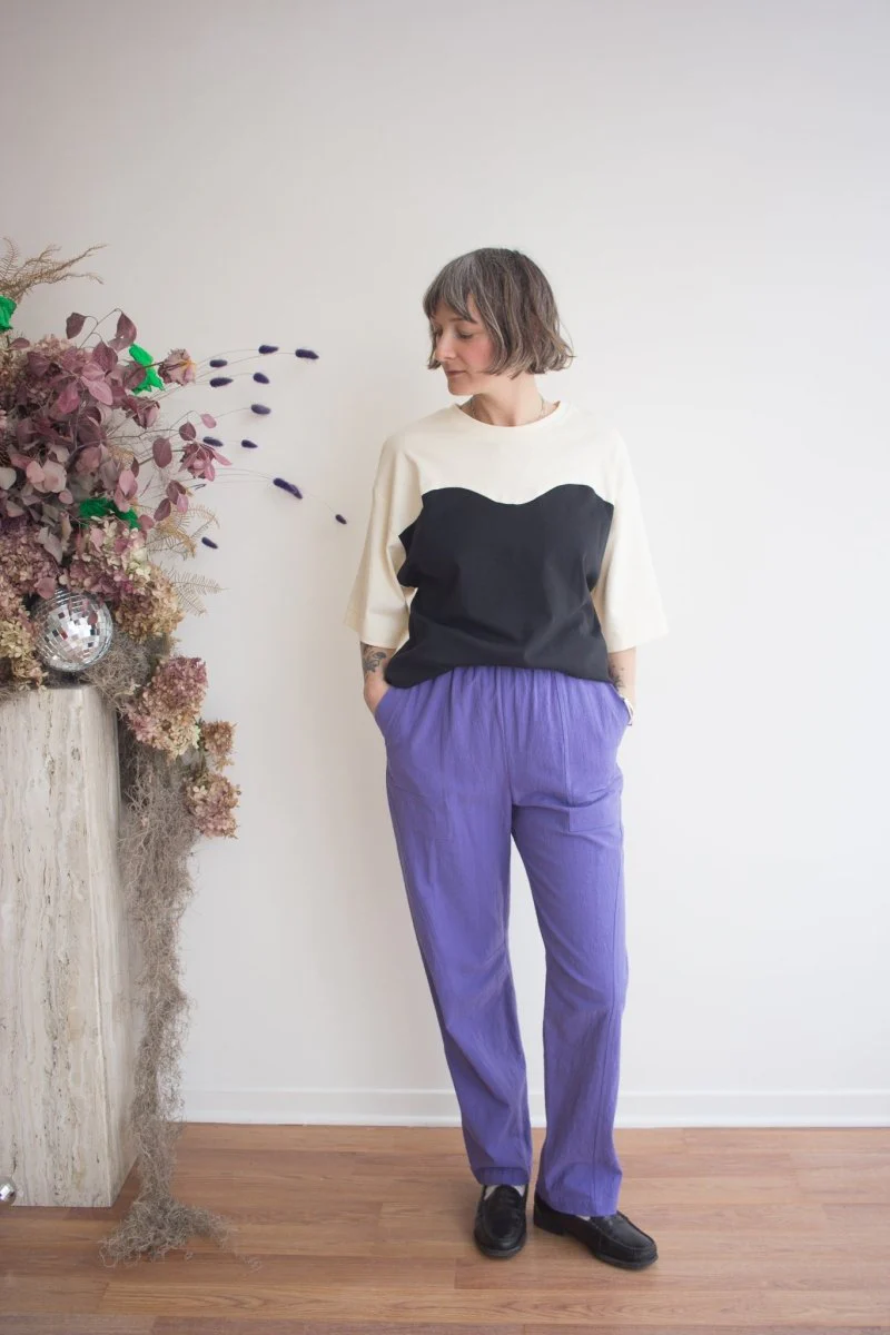 Eve Gravel Bloom Pants - Various Colours (Online Exclusive) - Image 4