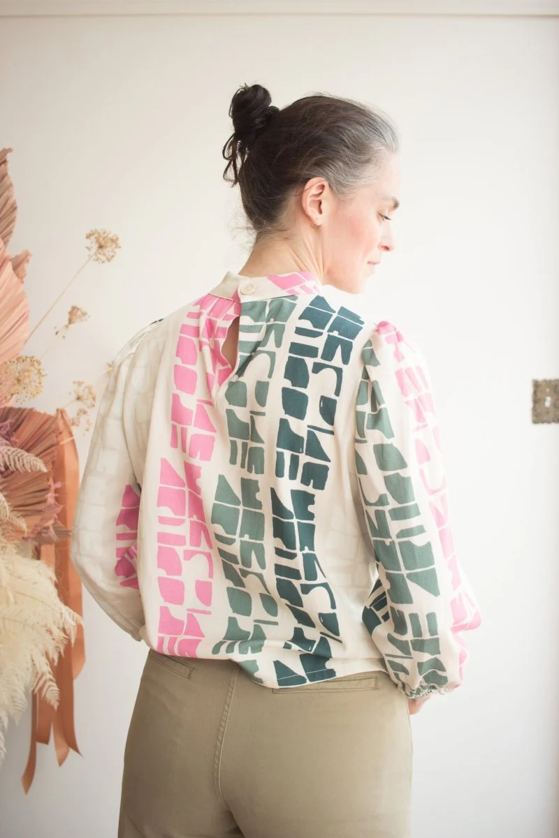 Eve Gravel Connie Top - Pink Totem or Blue Totem (Online Exclusive) - Image 2
