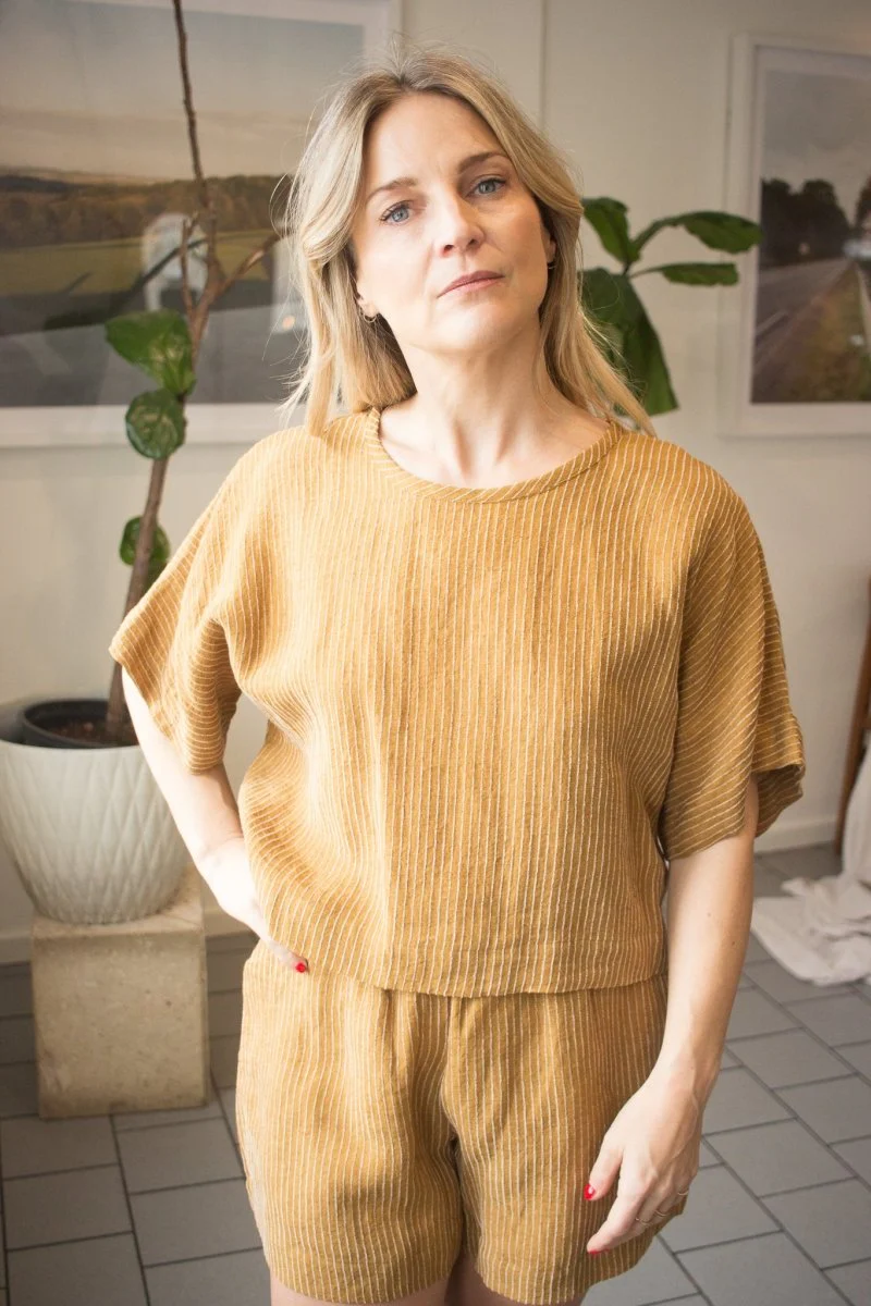 Eve Gravel Steven Top - Ochre (In-Store)