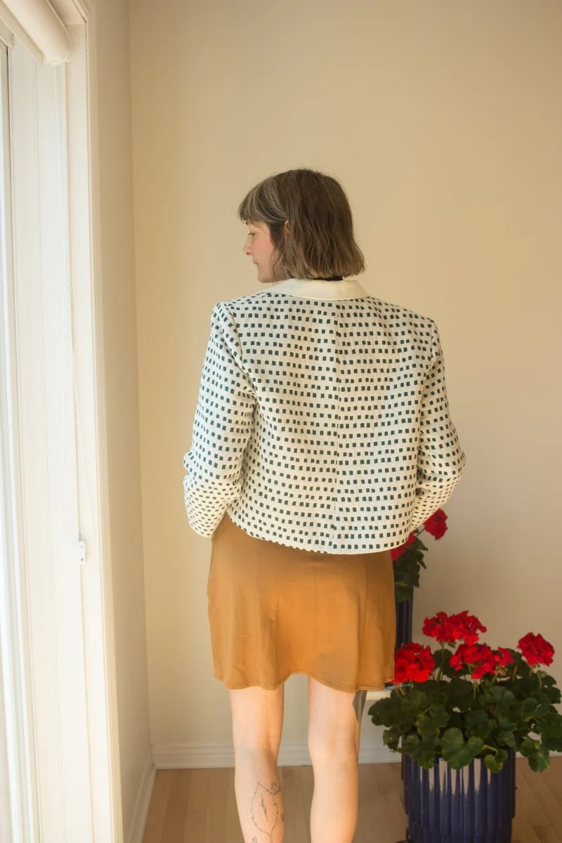 Eve Gravel Fuji Jacket - Light or Dark Jacquard (Online Exclusive) - Image 6