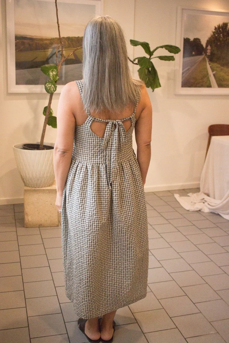 Eve Gravel Glinda Dress - Green/Yellow (In Store) - Image 4