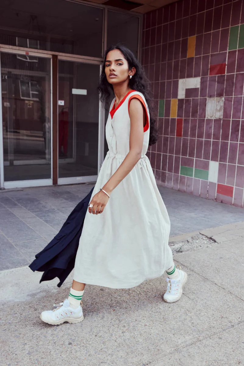 Eve Gravel Halsey Dress - Various Colours (Online Exclusive) - Image 6