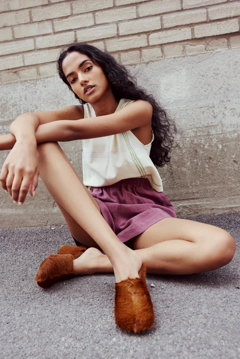 Eve Gravel Henderson Top - Summer Tartan (Online Exclusive) - Image 8