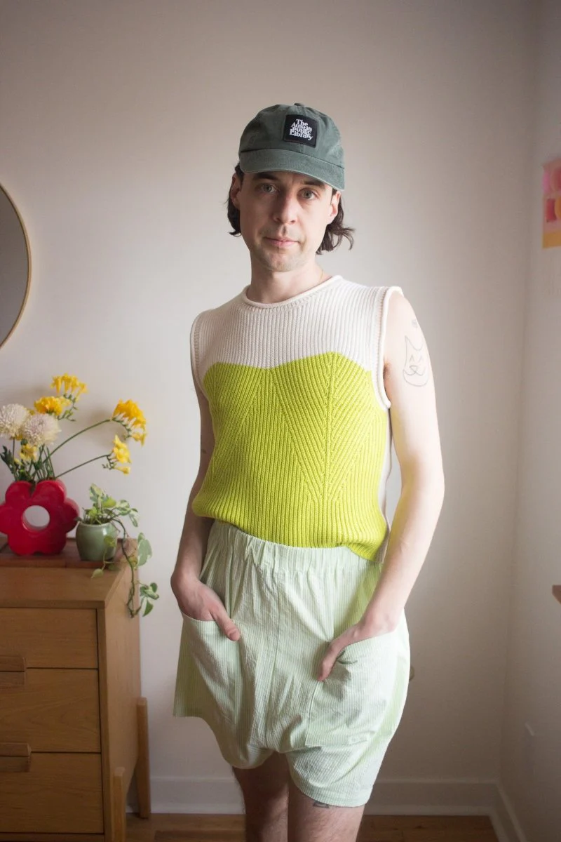 Eve Gravel Layla Knit Top - Lime or Black (Online Exclusive)