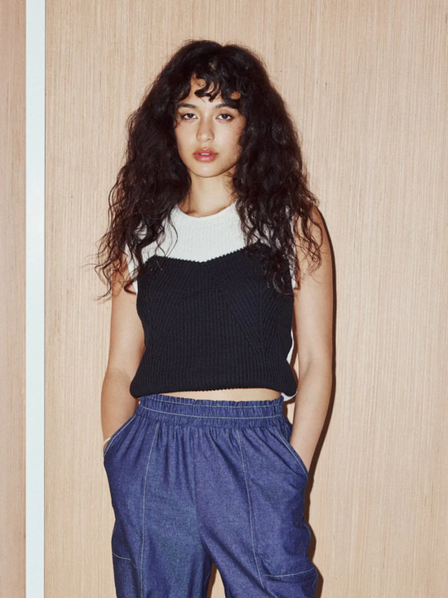 Eve Gravel Layla Knit Top - Lime or Black (Online Exclusive) - Image 4