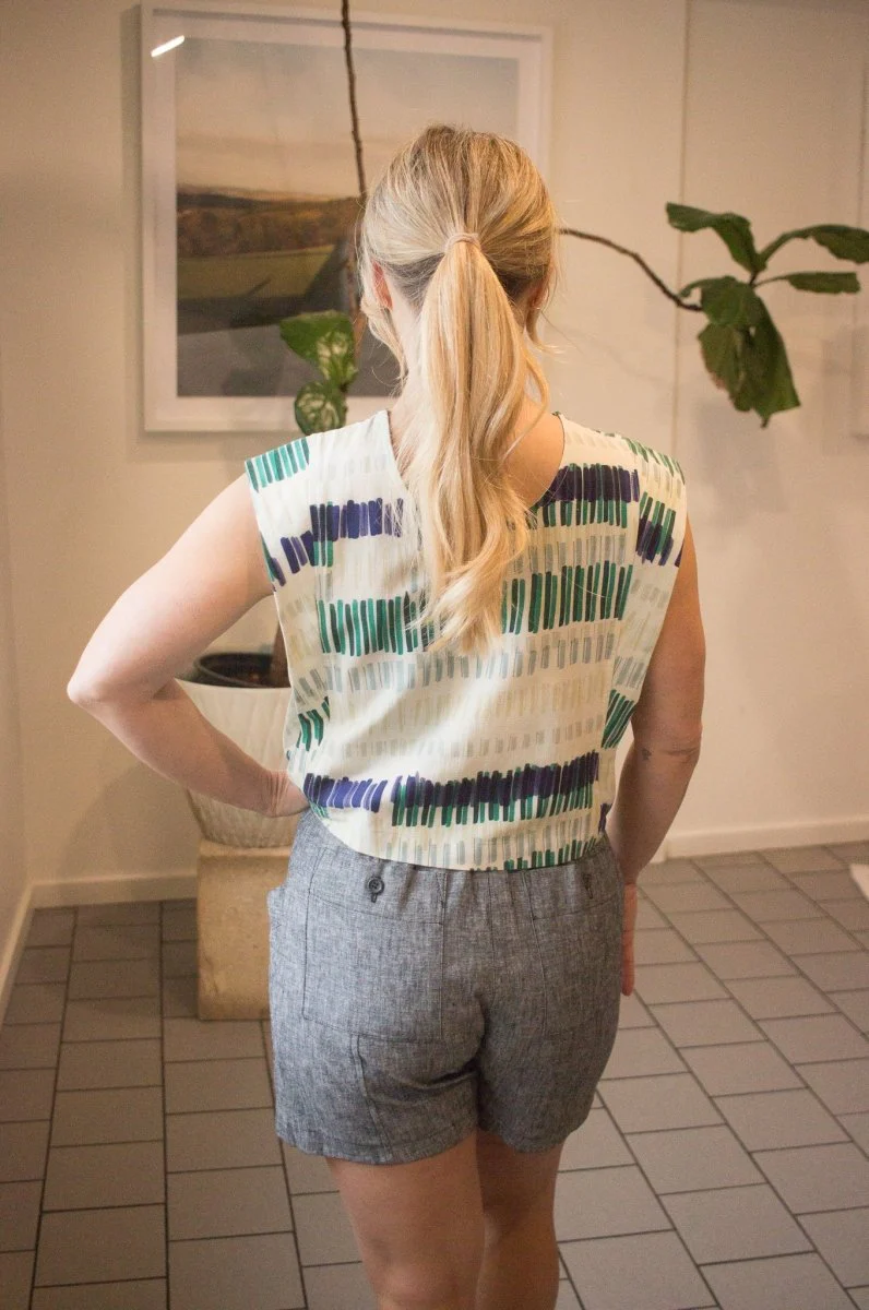 Jennifer Glasgow Maia Shorts (Heather Black) - Image 3
