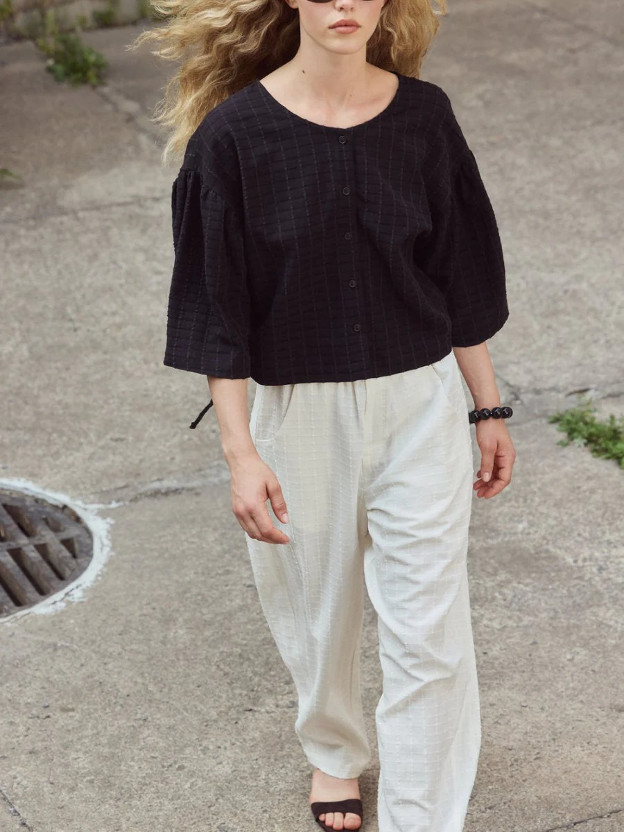 Eve Gravel Maggie Shirt - Black (In-Store)