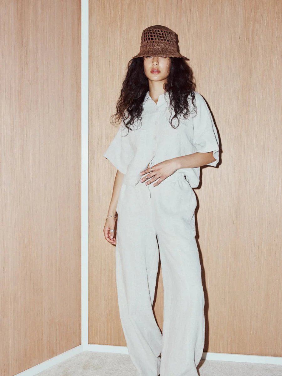Eve Gravel Meadow Pants - Cereal (In-Store) - Image 11