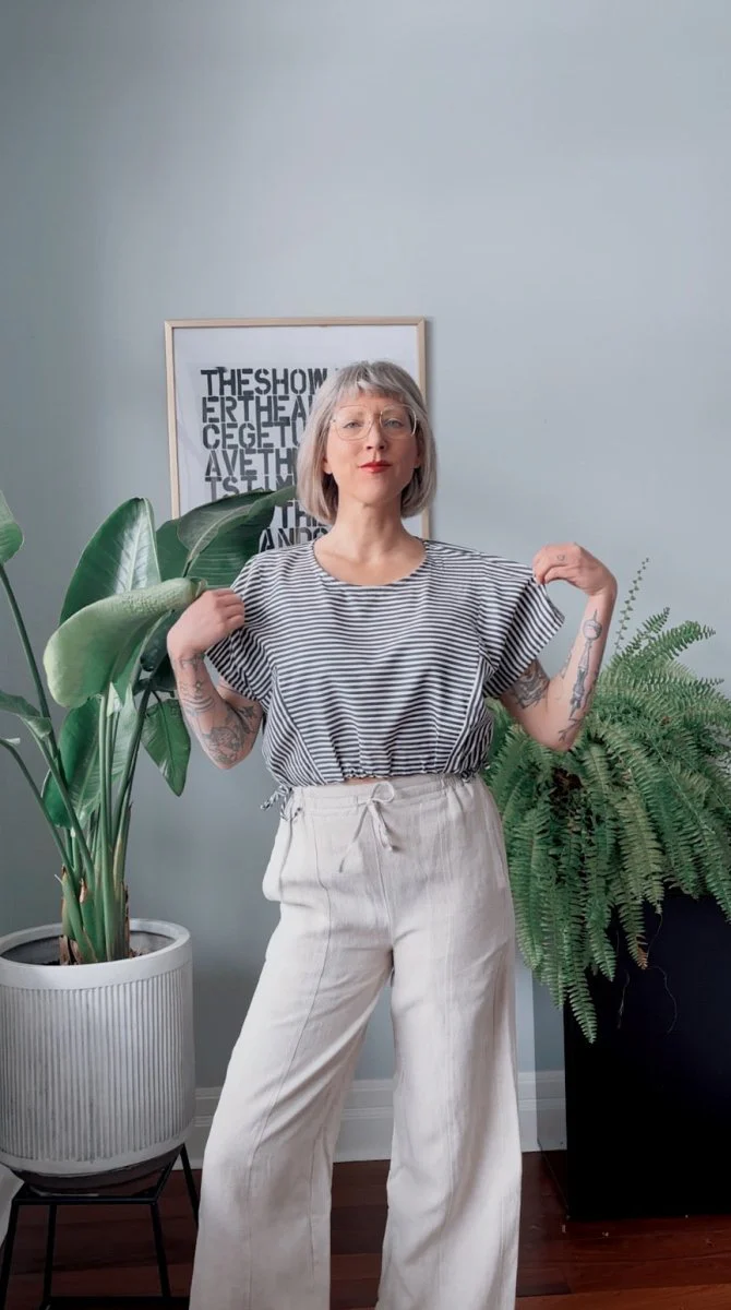 Eve Gravel Meadow Pants - Cereal (In-Store) - Image 5