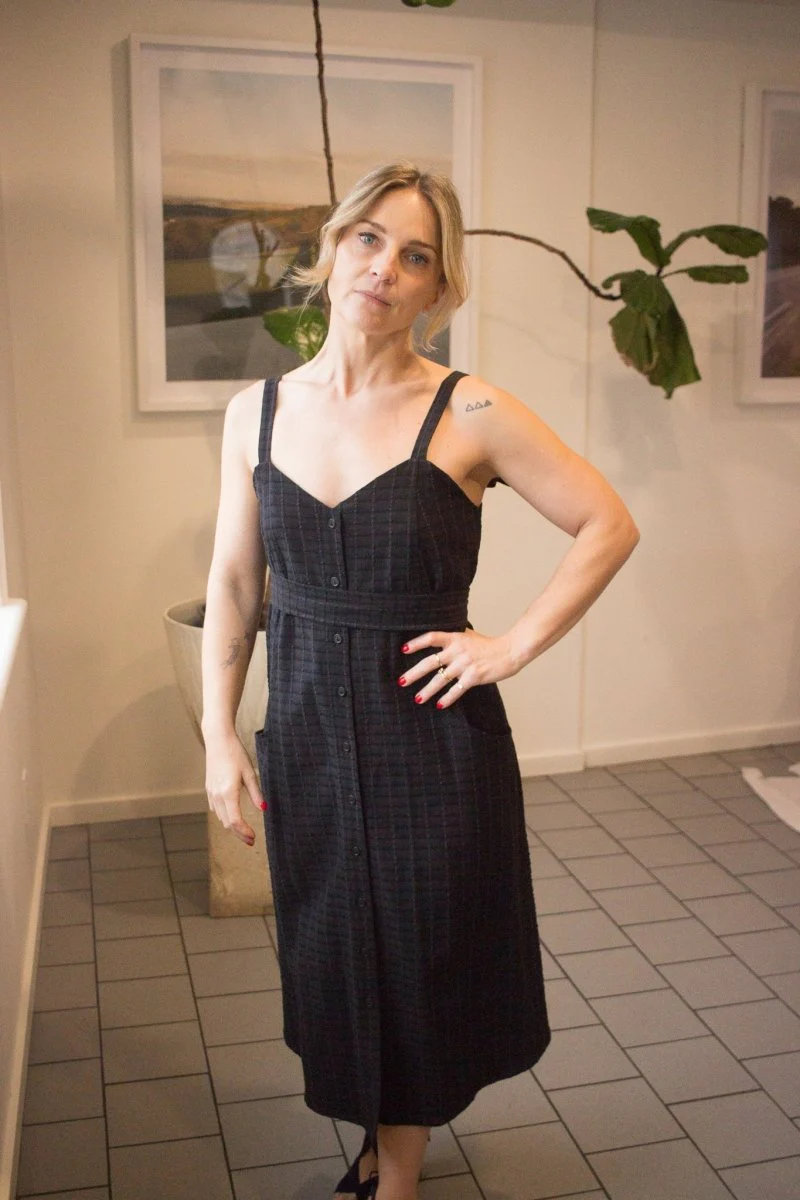 Eve Gravel Miranda Dress - Black (In-Store)