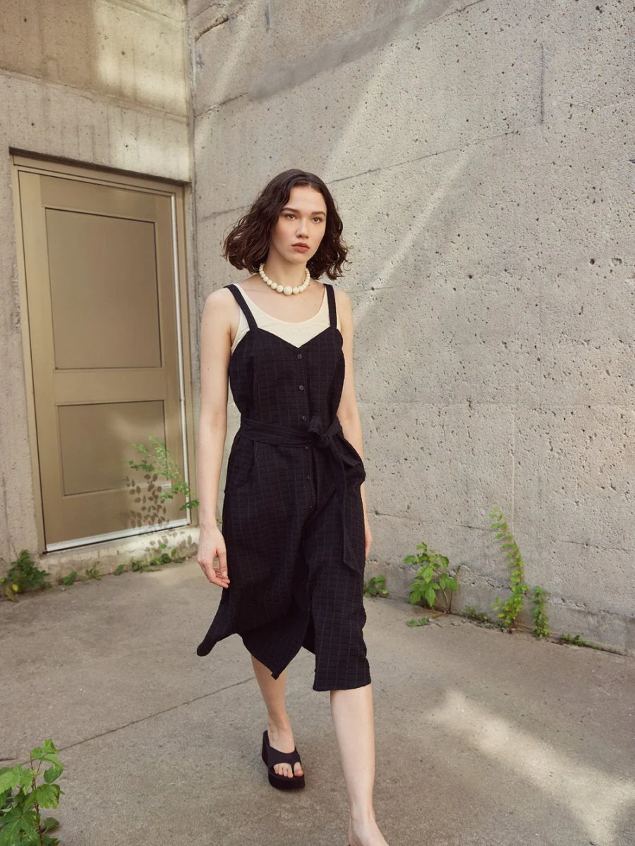 Eve Gravel Miranda Dress - Black (In-Store) - Image 3