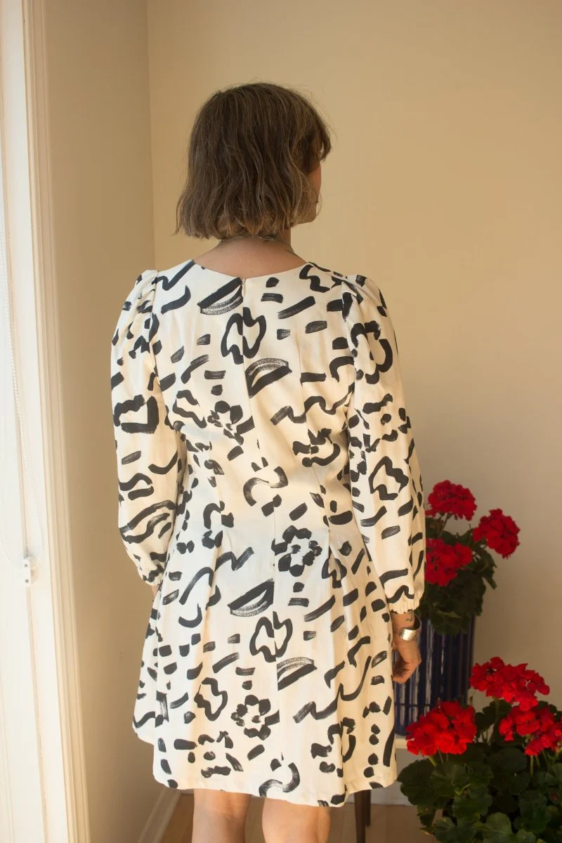 Eve Gravel Moana Dress - Cream or Navy (Online Exclusive) - Image 3