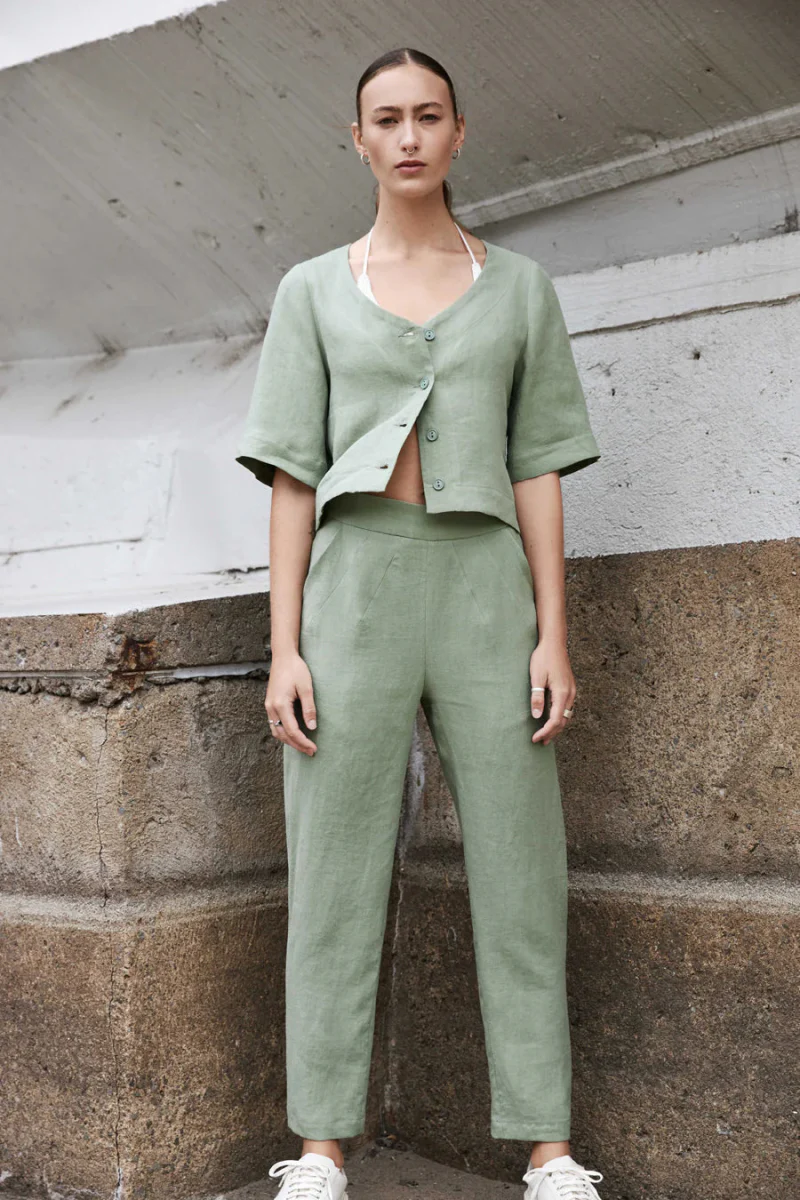 Eve Gravel Pavot Pants - Many Colours (Online Exclusive) - Image 11