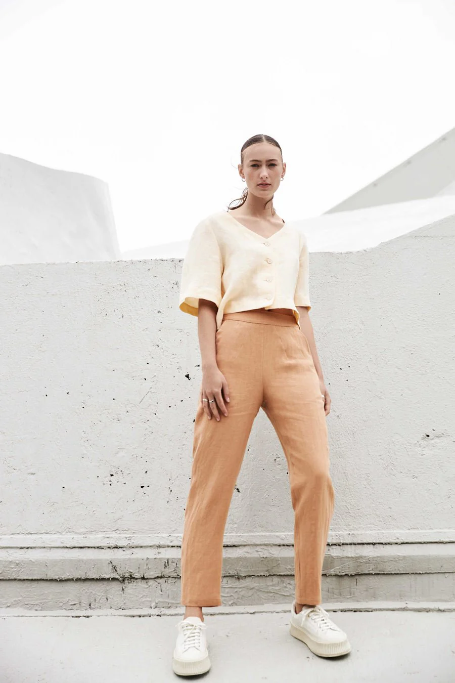 Eve Gravel Pavot Pants - Many Colours (Online Exclusive) - Image 8