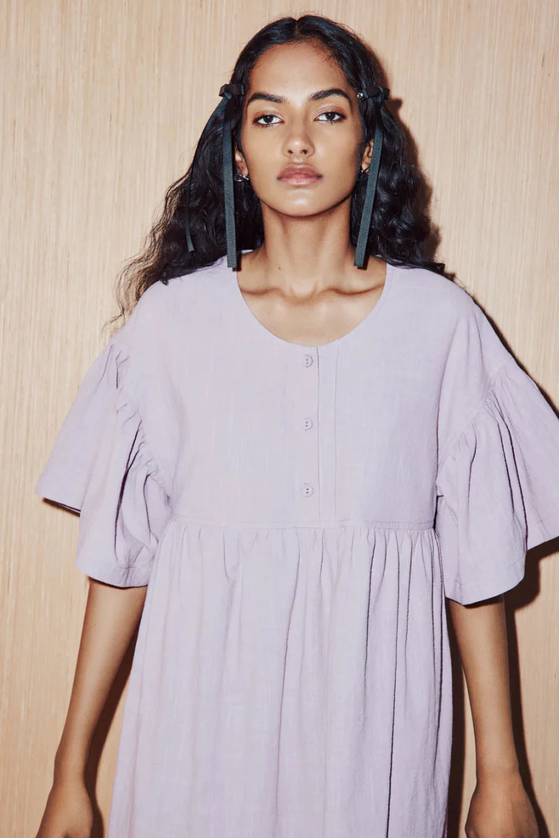 Eve Gravel Peonie Dress - Various Colours (Online Exclusive) - Image 11