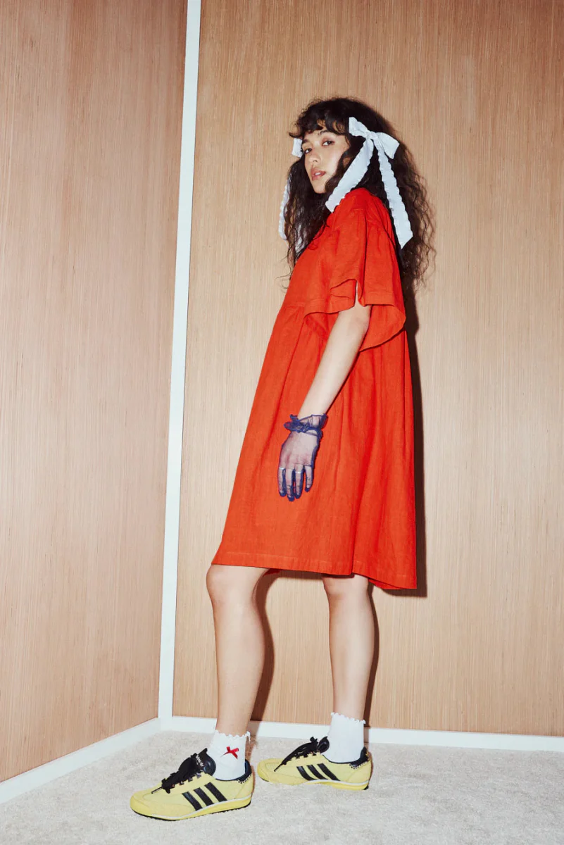 Eve Gravel Peonie Dress - Various Colours (Online Exclusive) - Image 12